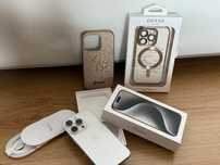 Iphone 15 pro bialy 128 GB