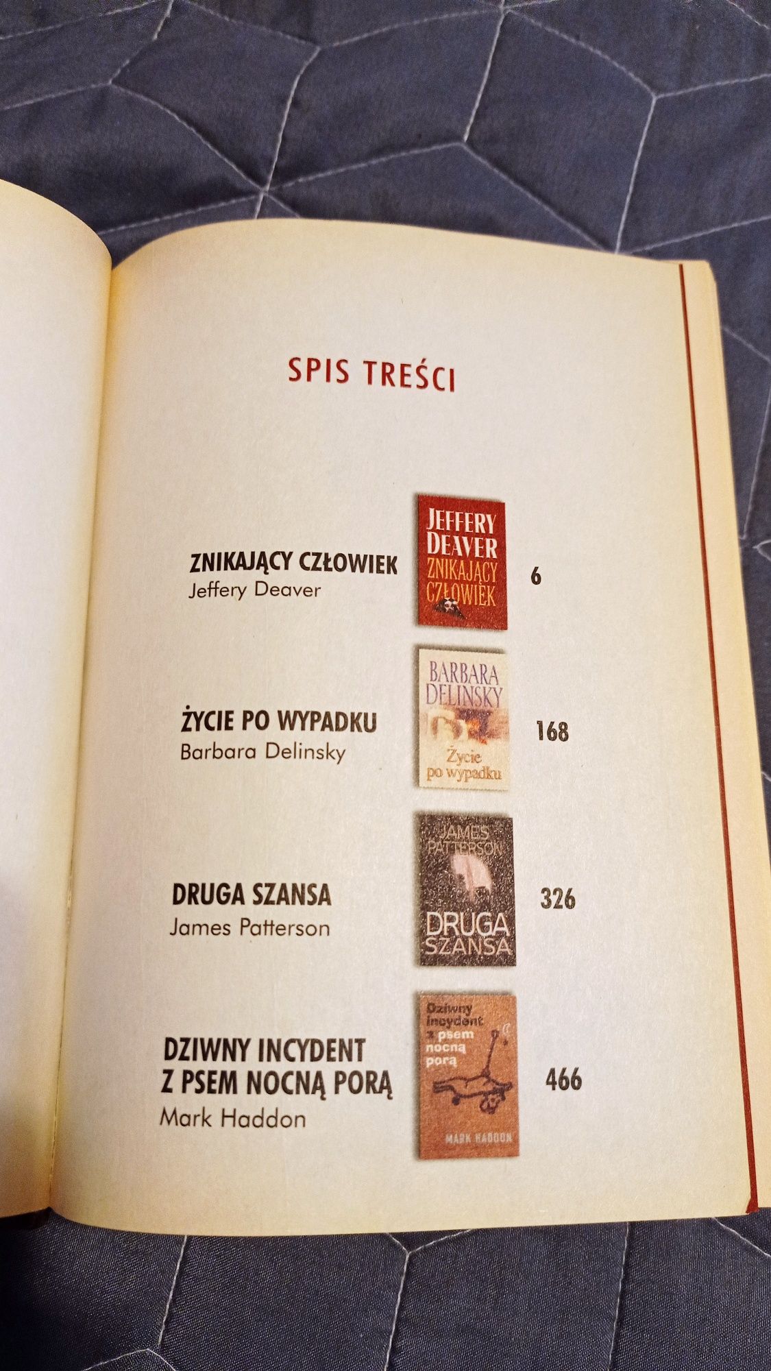 Książka 4w1 "Znikający człowiek" "Życie po wypadku" "Druga szansa"