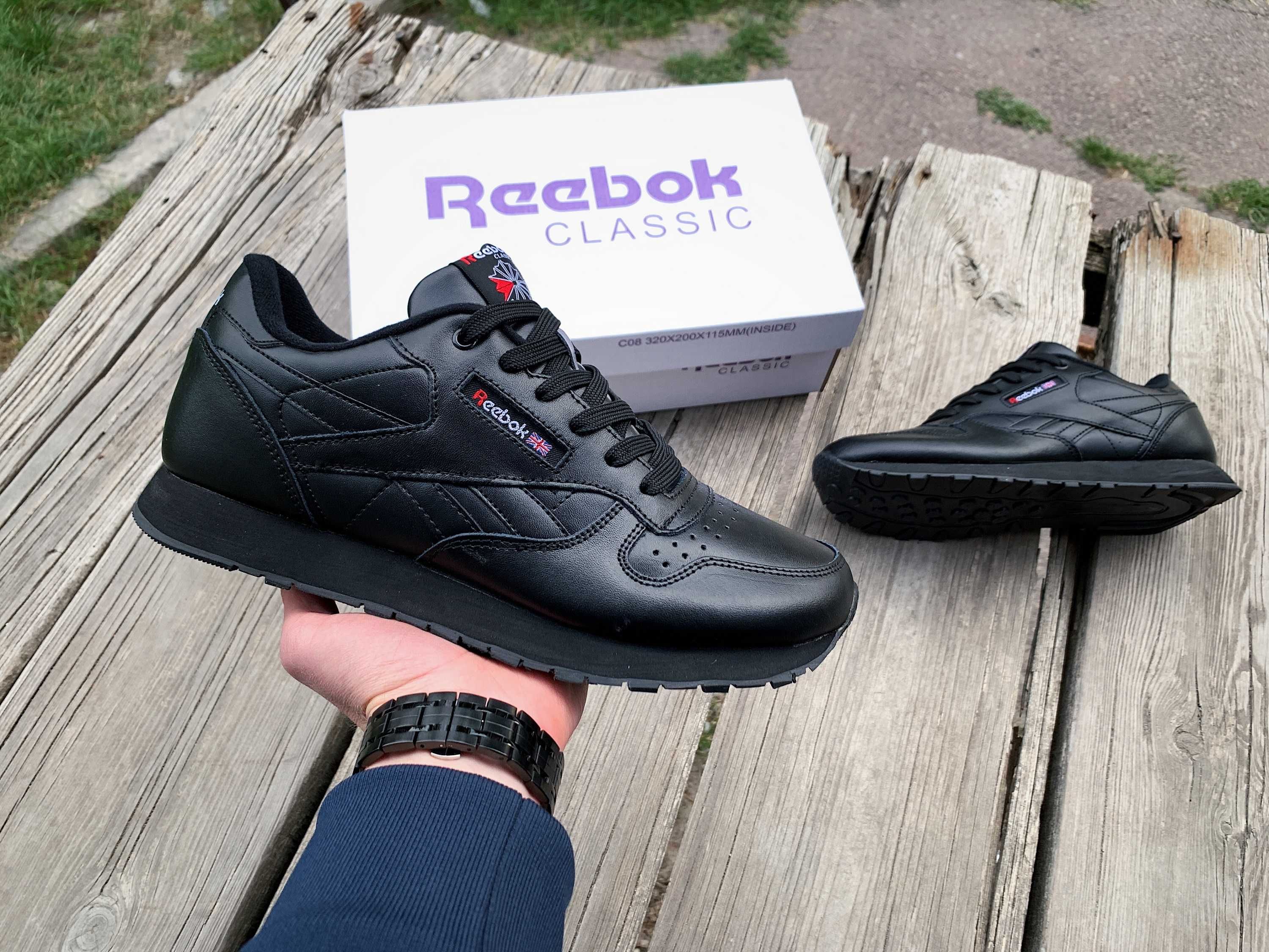 Мужские кроссовки Reebok Classic (2 цвета) водонепроницаемые