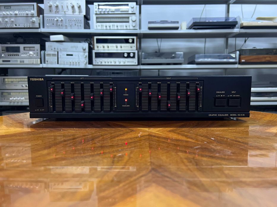Equalizer Toshiba EQ-E36 korektor graficzny, Audio Room