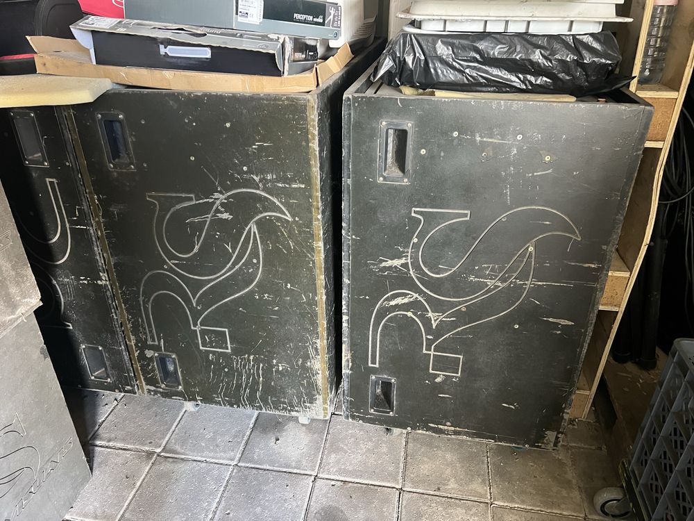 Graves duplos 21 polegadas subwoofer