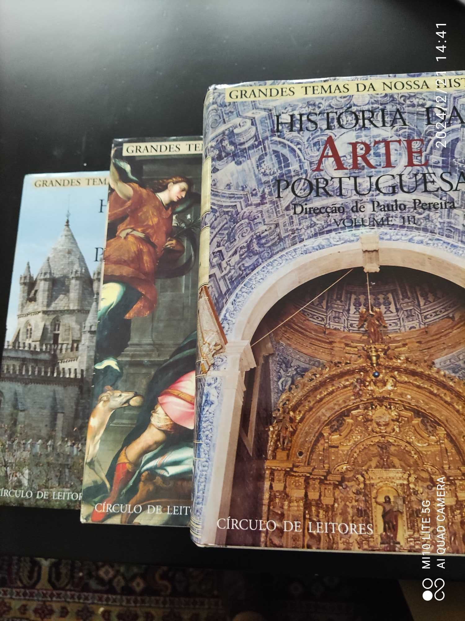 História da Arte Portuguesa, de Paulo Pereira - 3 vol.