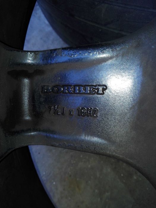jantes 16, Borbet , furação 5x112 (VW, Audi ou Mercedes)