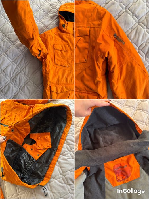 Чоловіча гірськолижна лижна сноубордична куртка M UBZ горнолыжная