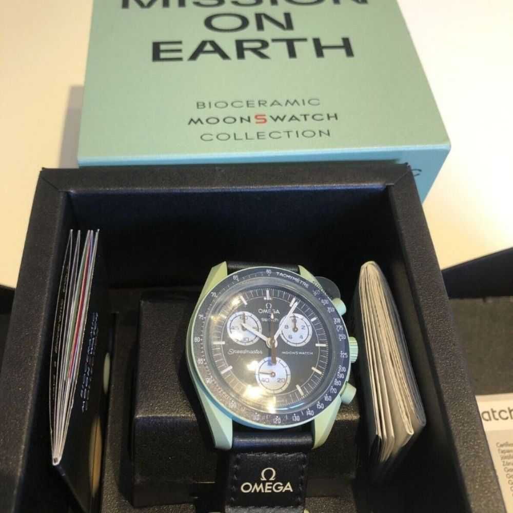 Omega x Swatch Earth SO33G100: Limitowana Kolekcja Ziemia