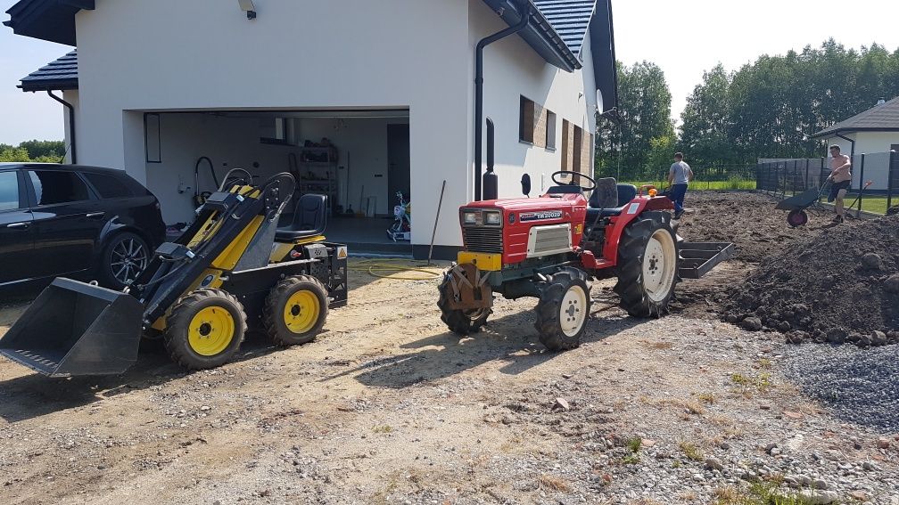 Wynajem MINI ŁADOWARKA  mini bobcat Aerator rurkowy wertykulator