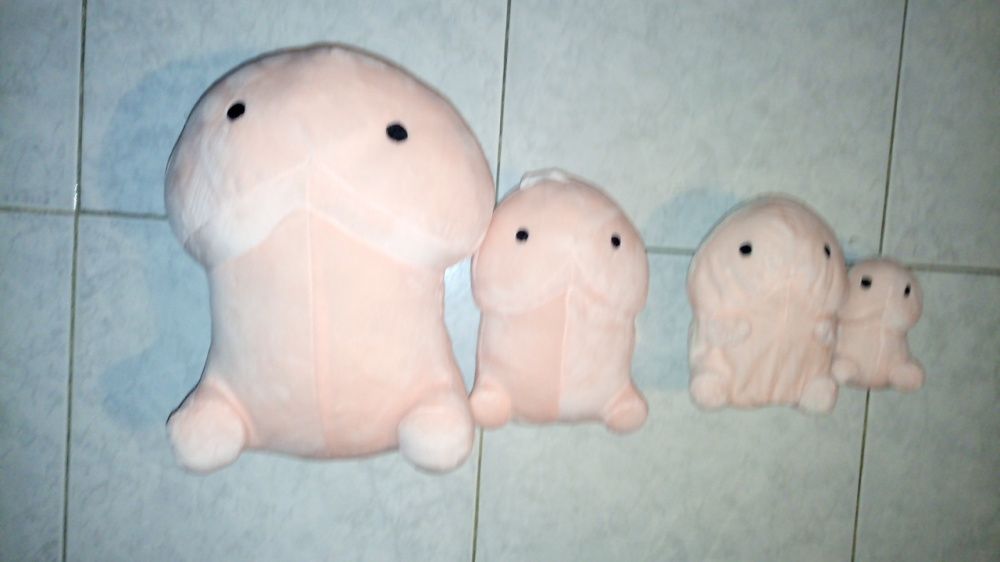 Presente peluche pénis natal aniversário