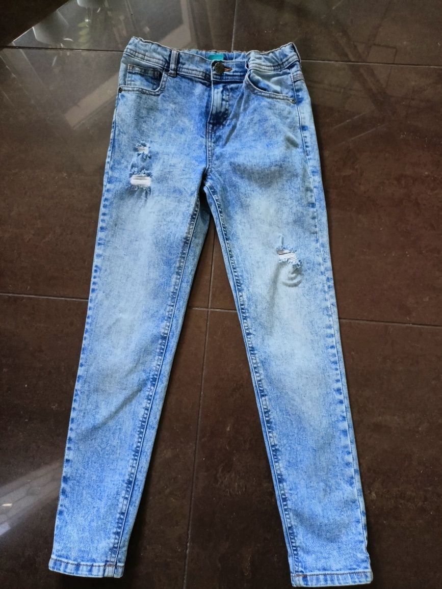 Spodnie jeansowe dla chłopca roz.134