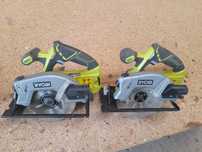 Pilarka Ryobi RWSL 1801 baterie 18V 5ah oraz 2,5 ah ładowarka
