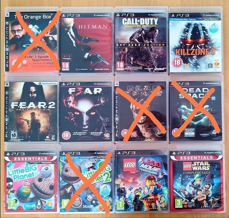 Jogos PS3 Metal Gear Solid COD Killzone etc