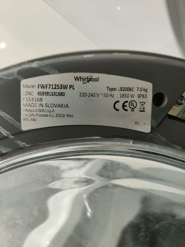 Pralka Whirlpool