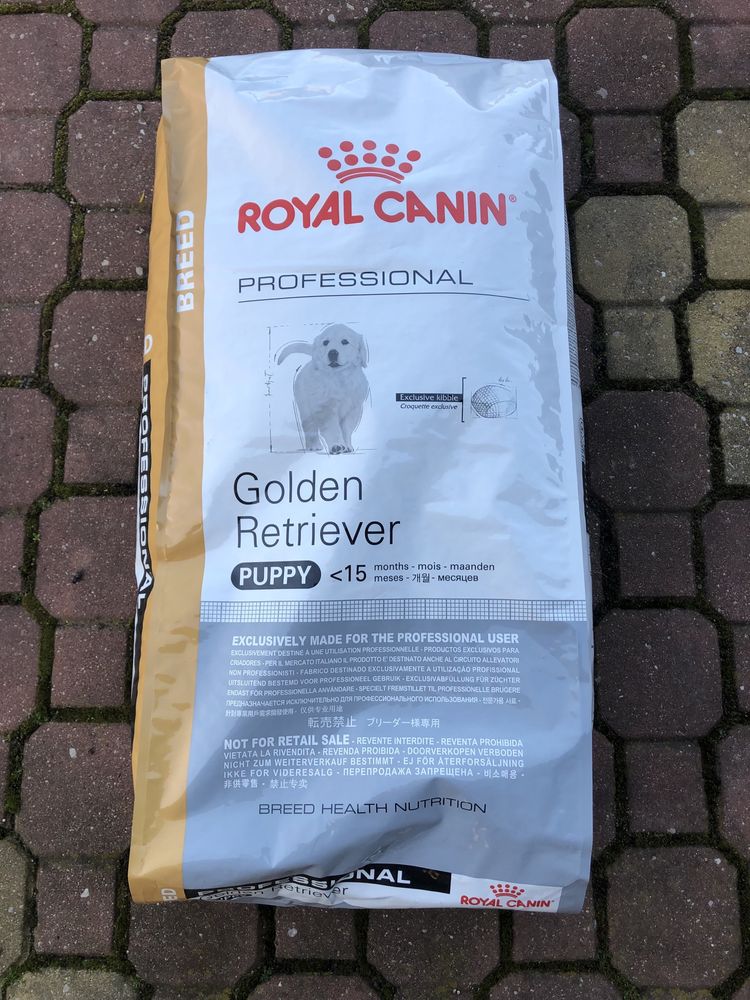 Karma royal canin golden retriever PUPPY 17 kg