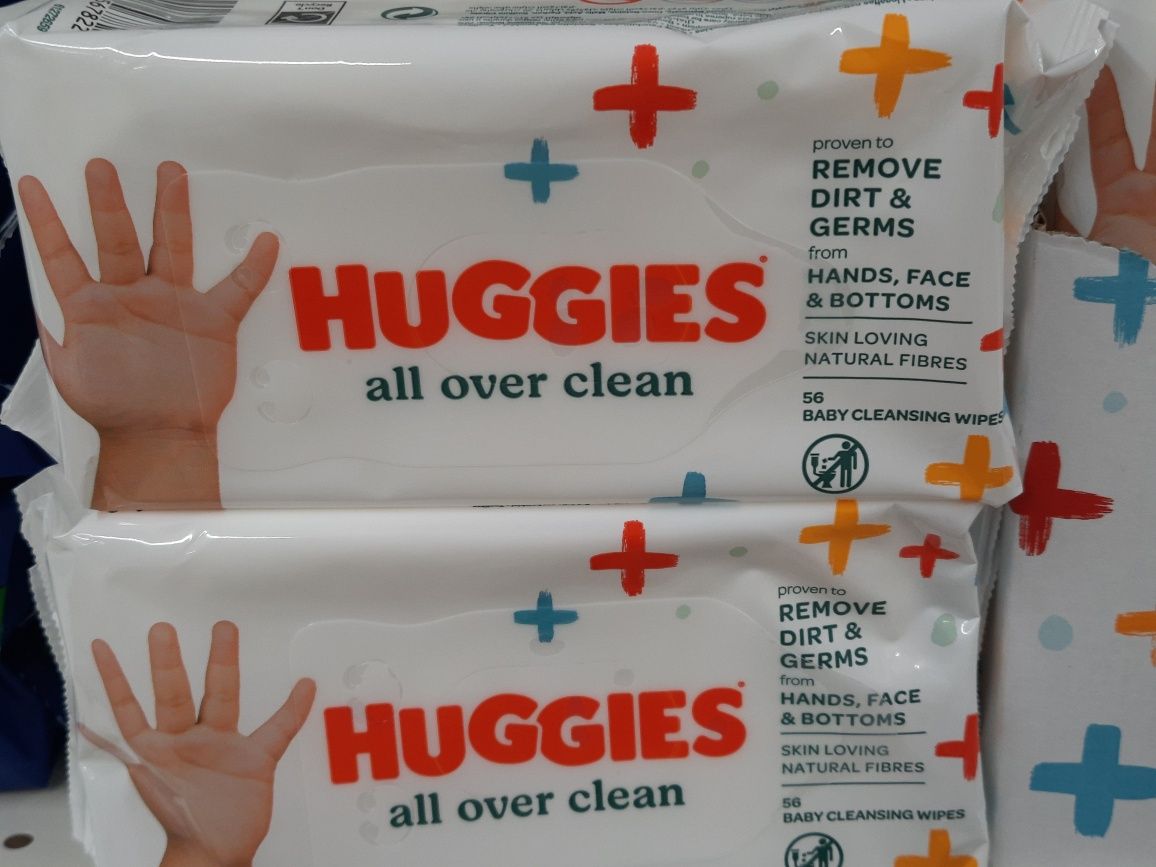 Салфетки влажные детские Huggies All Over Clean многослойные 56 шт

Ге