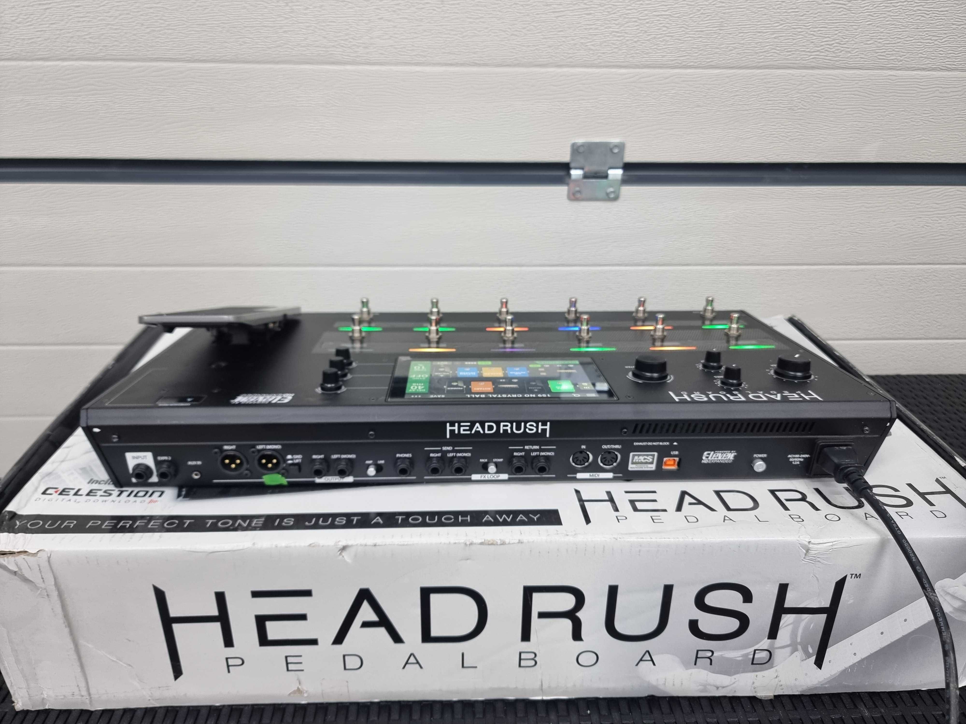 Headrush Pedalboard multiefekt procesor kaloryfer gitarowy