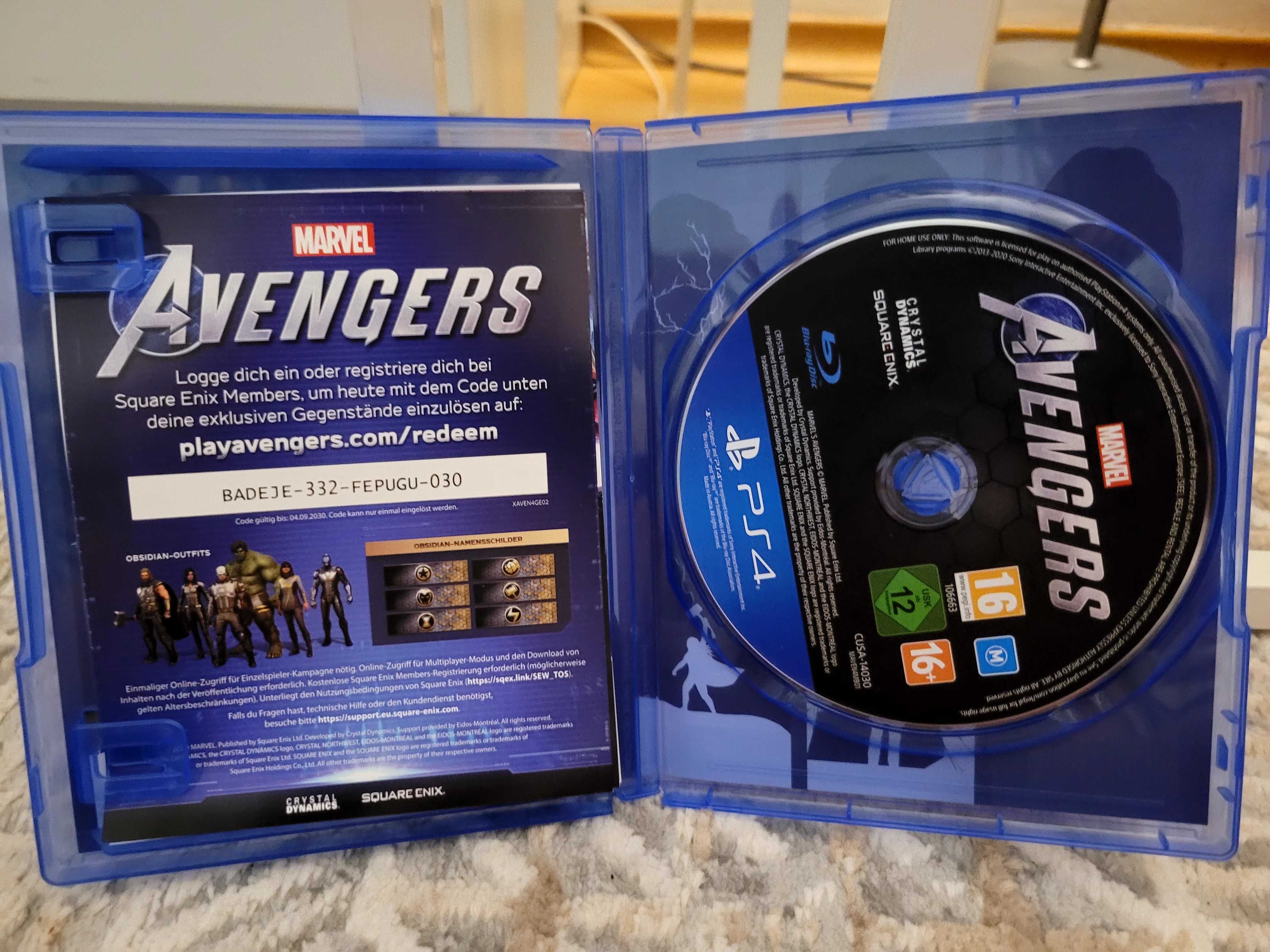 Avengers Deluxe Edition Ps4