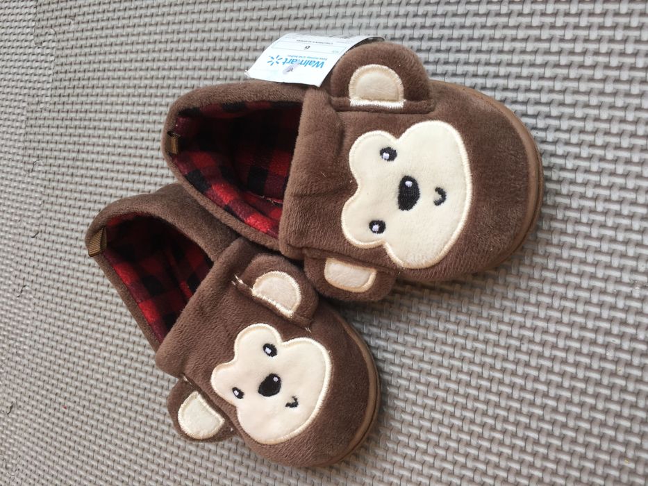 Kapcie paputki buciki małpki r. 22 nowe Walmart