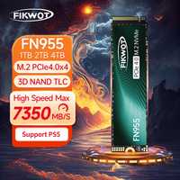 Ssd диск Fikwot FN955 2TB SSD M.2 2280 PCIe Gen4x4 Радиатор