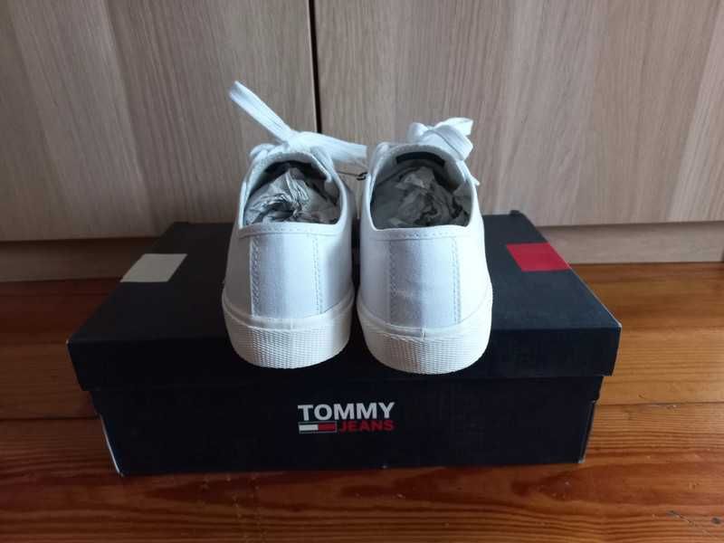 Tommy Jeans/ Hilfiger Tenisówki Damskie Low Cut Canvas rozm. 40