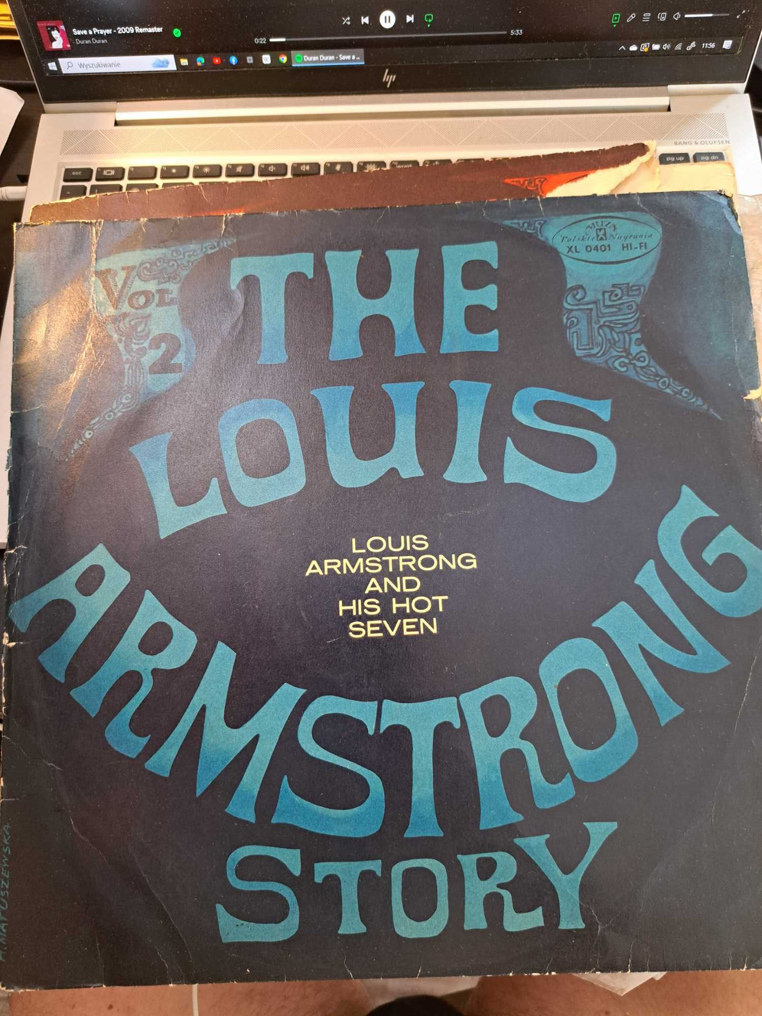 Louis Armstrong Story and His Hot Seven 2 płyty winylowe Muza