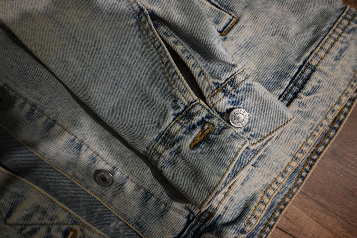 Kurtka katana jeansowa vintage
