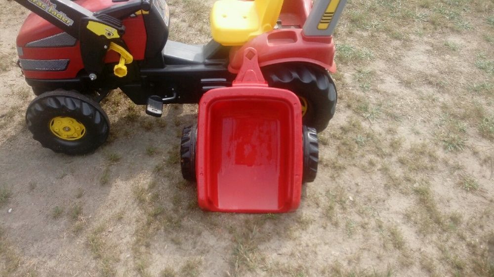 traktor X TRAC Z ŁYŻKĄ rolly toys