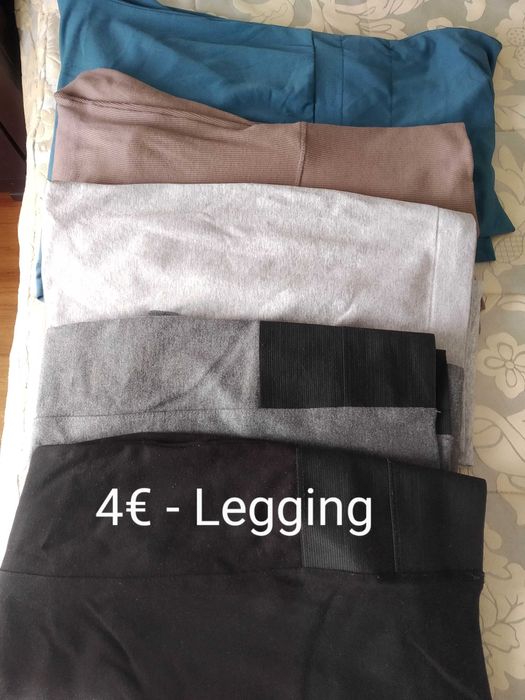 Lote de roupa de pré-mamã