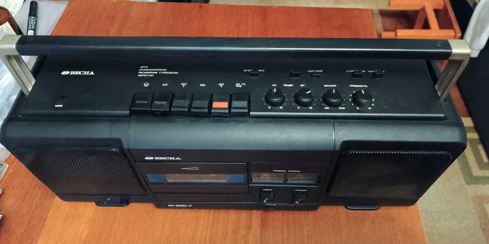 Переносной магнитофон Весна М-212С-7