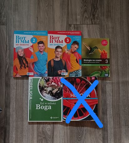 Książki do 1,2 klasy liceum/technikum