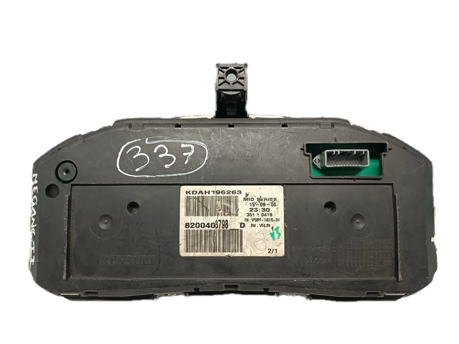 Quadrante / painel de instrumentos RENAULT Megane II (BM0/1_, CM0/1_)