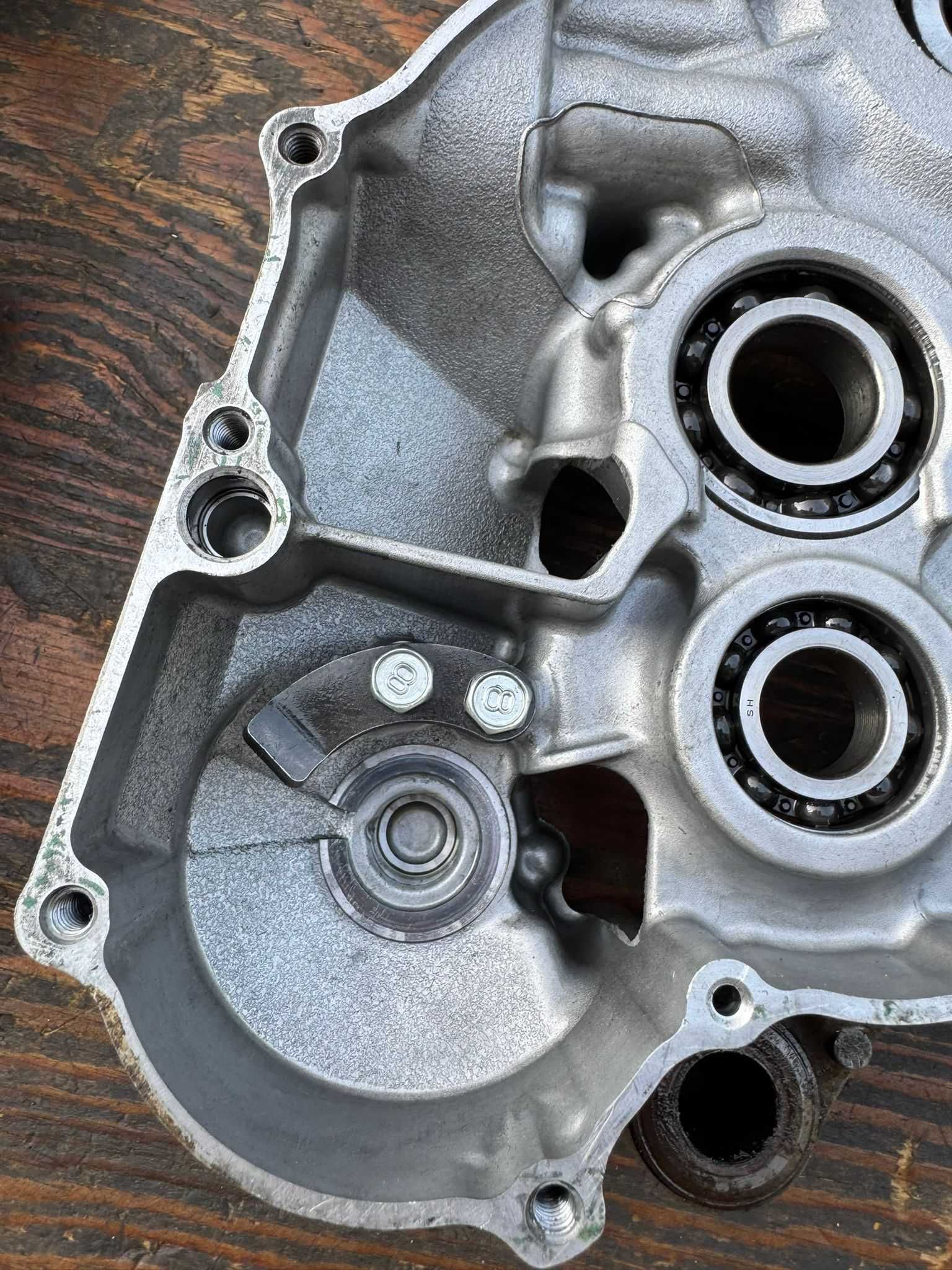 Kartery yamaha yzf 450 r 14-17 karter lewy prawy komplet dekiel wrf 45