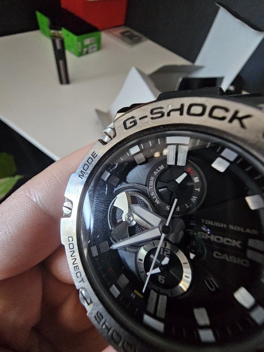ZEGAREK CASIO G-SHOCK g-steel gst-b100-1AER bt