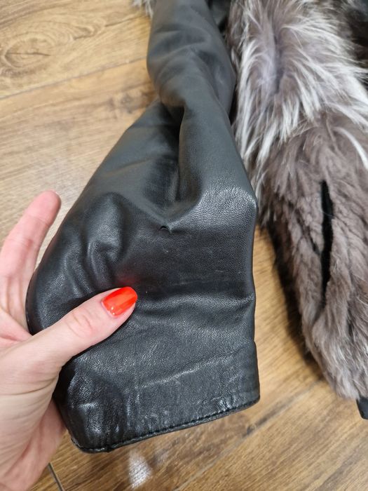 Куртка -жилетка  хутряна , трансформер