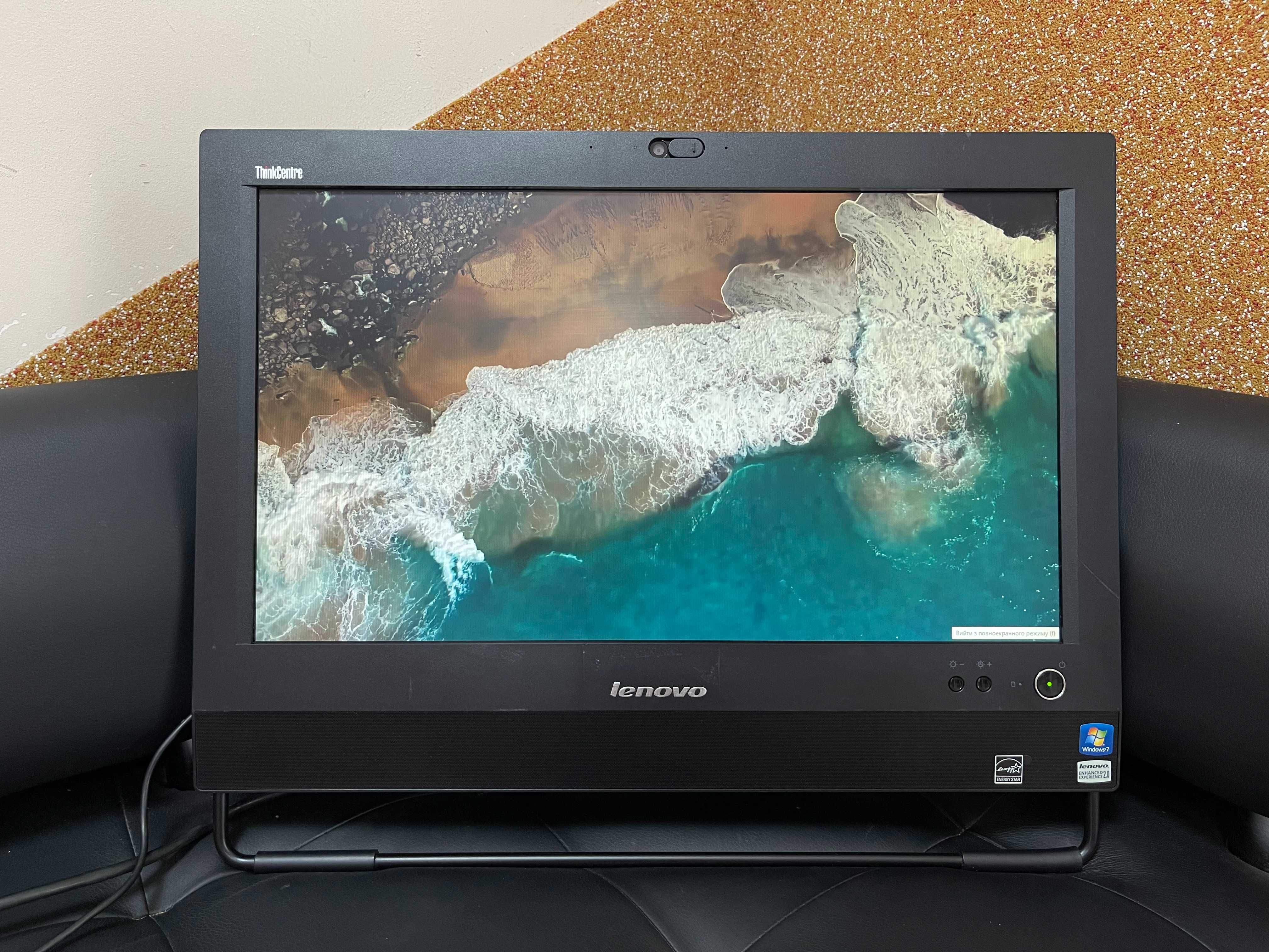 Моноблок Lenovo ThinkCentre M71z/i7-2600/8Gb/SSD180Gb/250HDD/21"/HD+