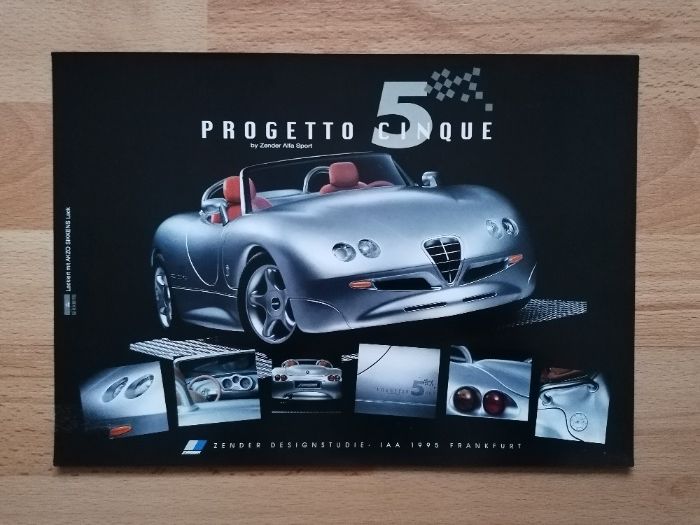 Prospekt ZENDER Progetto 5 Cinque Alfa Romeo Sport