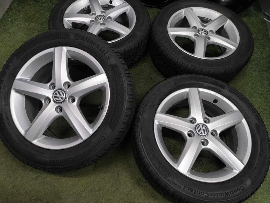 Koła 16" felgi 5x112 et48 opony 205/55/16 VW Golf 5 6 7 8 Touran Caddy