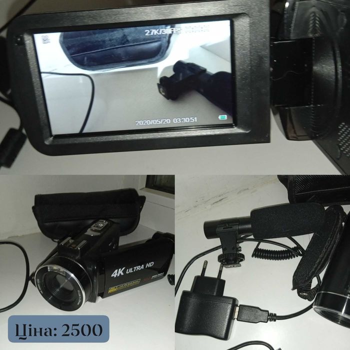 Відеокамера 4к ultra HD DVC