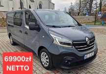 Renault Trafic  Brygadówka/L2H1/SalonPL/I właściciel/Faktura VAT/Bezwypadek/Gwarancja