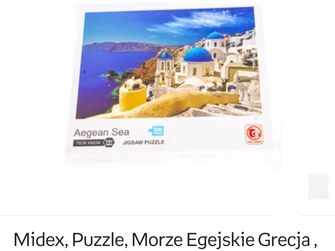 Puzzle grecja morze egejskie