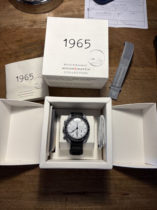 Relogio Moon watch Omega Swatch 1965