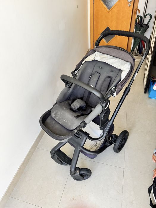 Carrinho bebe easywalker harvey, e ovo besafe para bebe