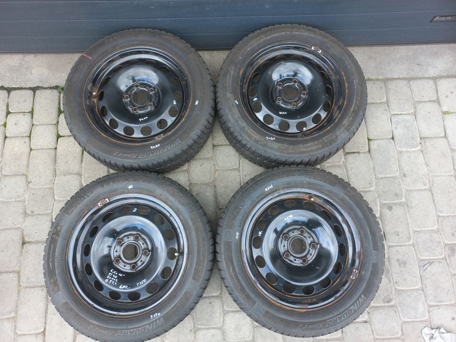 Koła zimowe 16" 5x112 do VW, Audi, Skoda
