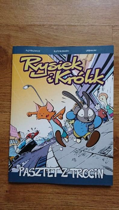 Komiks pt Rysiek i królik Pasztet z trocin tom 2