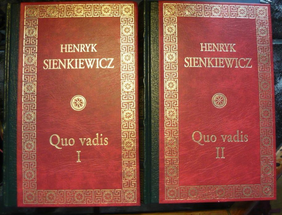 Piękne wydanie Quo vadis Sienkiewicz z 2000 r, /drukowane w Hiszpanii
