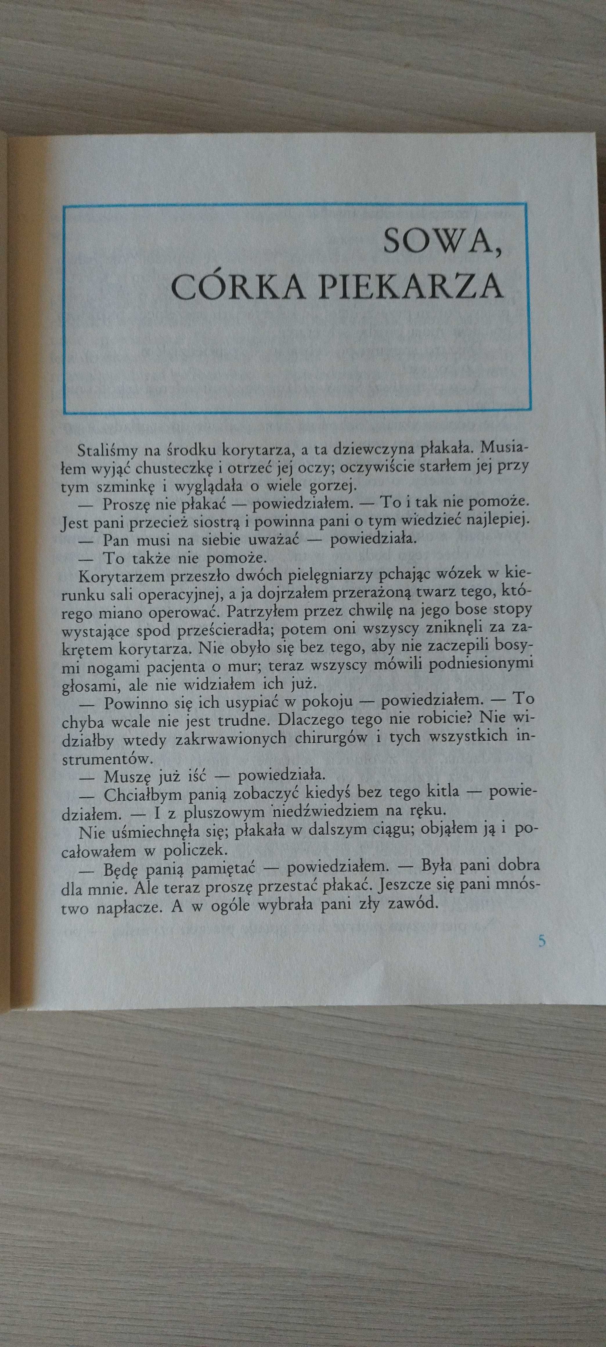 Marek Hłasko . Sowa ,córka piekarza