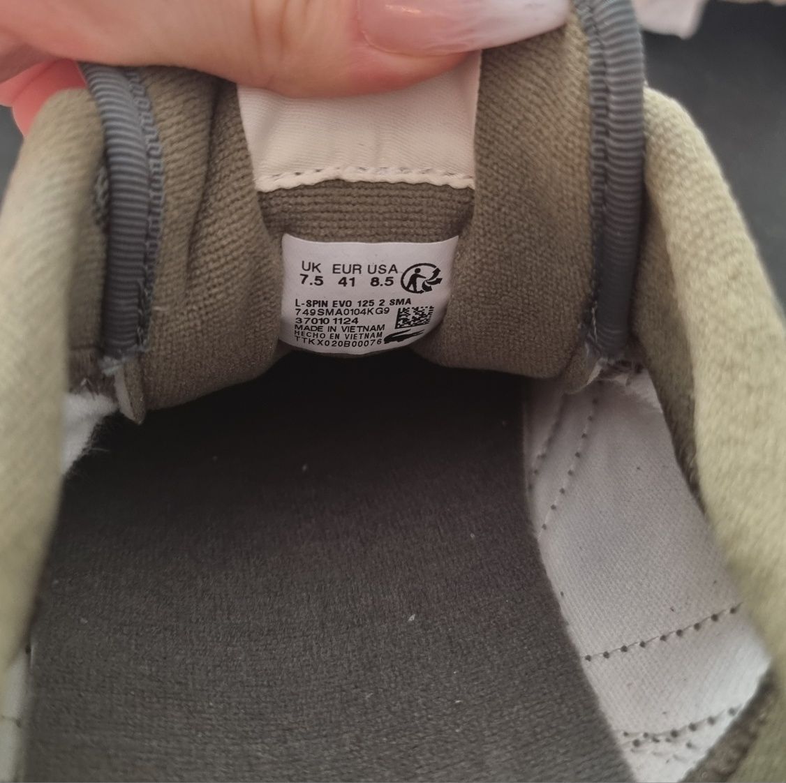 Ténis Lacoste L-Spin Evo Verde Khaki