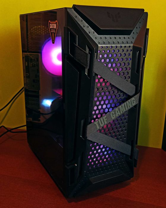 Komputer do gier ARGB, Ryzen 5, 16GB DDR4, GTX Zotac Amp Extreme 8GB