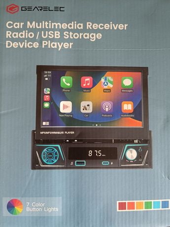 Radio samochodowe stereo CarPlay Android Auto RDS + kamera