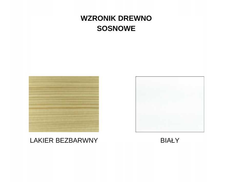 Łóżko piętrowe JAN TARTAK MEBLE 90x200