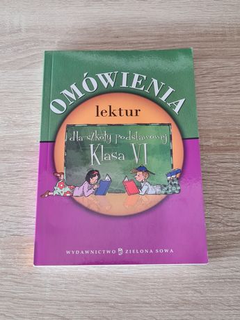 Omówienia lektur dla szkoły podstawowej - opracowanie - język polski