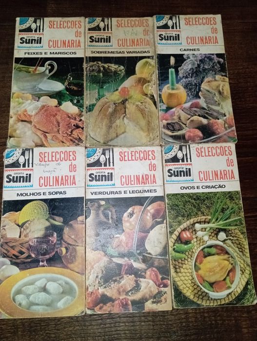 Colecção Livros Receitas Vintage "Selecções de Culinária" - Sunil